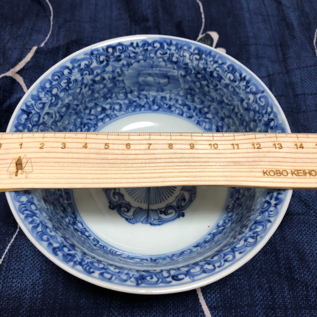 古伊万里　鉢　花みじん紋様　江戸時代　逸品