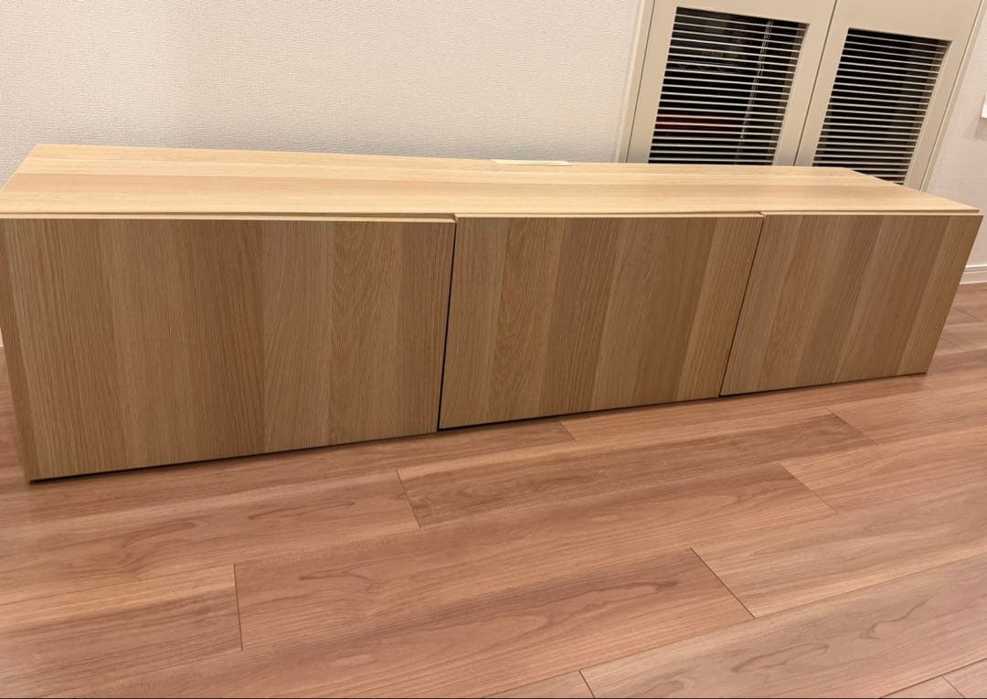 IKEA ベストー　180cm TVボード　ローボード