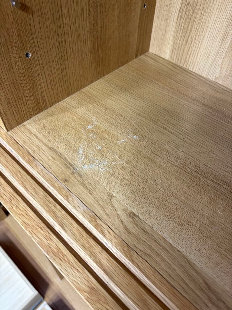 高野木工　CANO カノ　ホワイトオーク　IDC キャビネット　食器棚