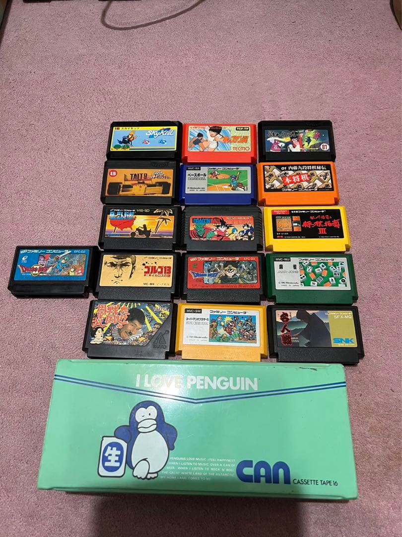 レトロ　ゲーム　一式＋収納ケース