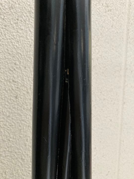 愛知県引き取り　昭和　籐　黒色　ハンガーラック　ハンガー5本付き　ラタン　木製