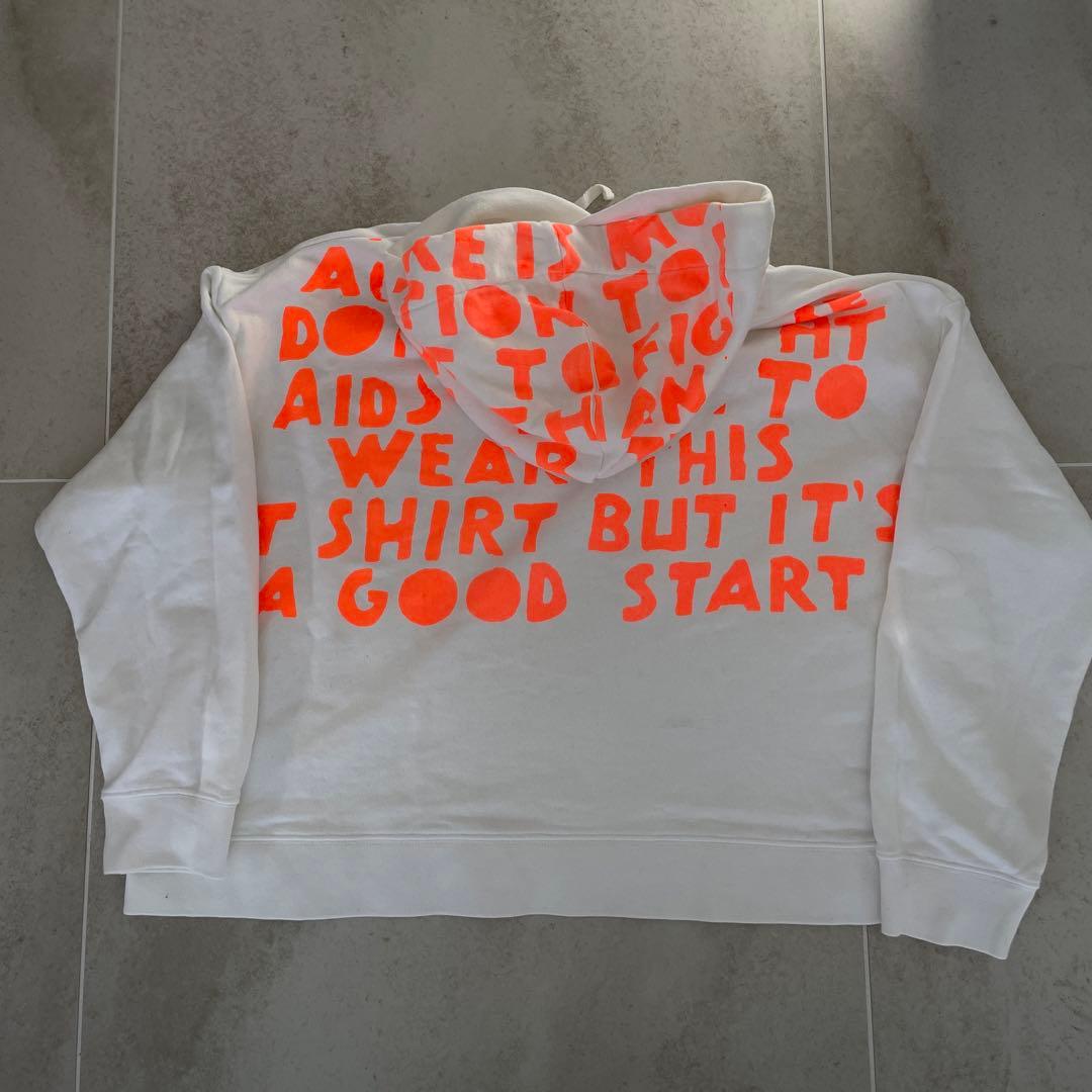 maison margielaマルジェラ 21SS AIDS パーカー プリント