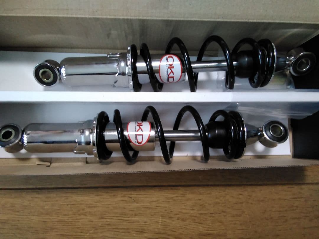 スーパーカブ　フロント、リア、スタンド　ＯＫＤサスペンション　ローダウンセット