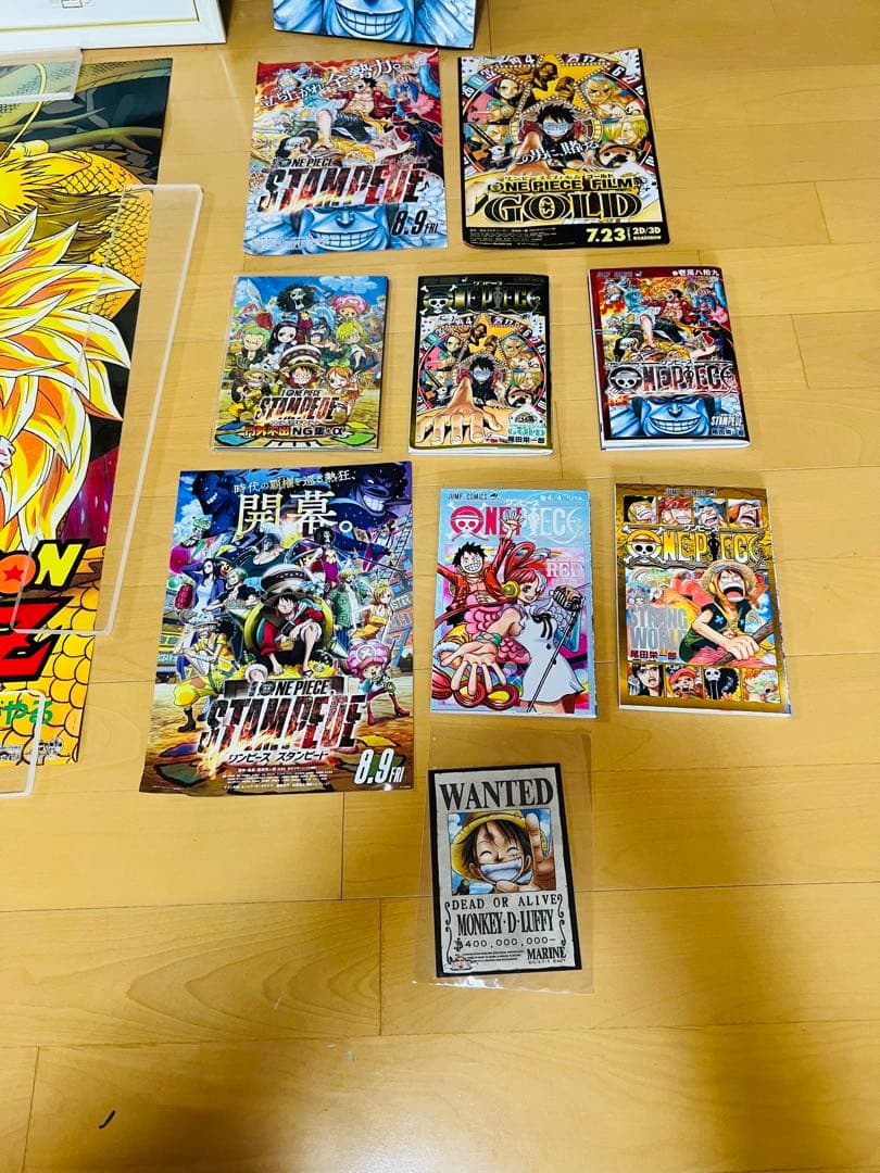 ONE PIECE ドラゴンボール鳥山明直筆サイン入りジャンプ展限定高級複製原画