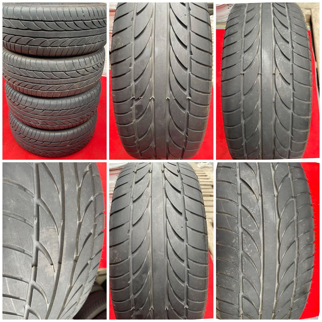 バリ溝。STRATEGYストラテジー17インチ×7J＋38　PCD114.3/5