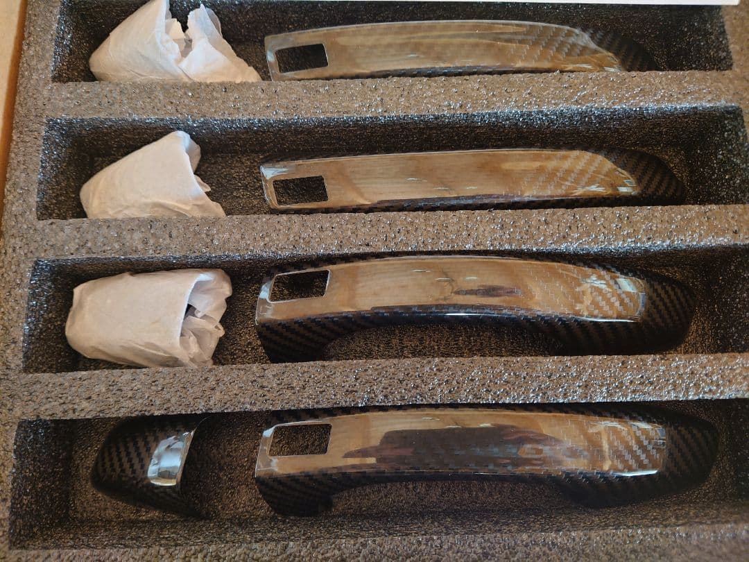 VWゴルフ7　 7.5　カーボンドアハンドル カバー