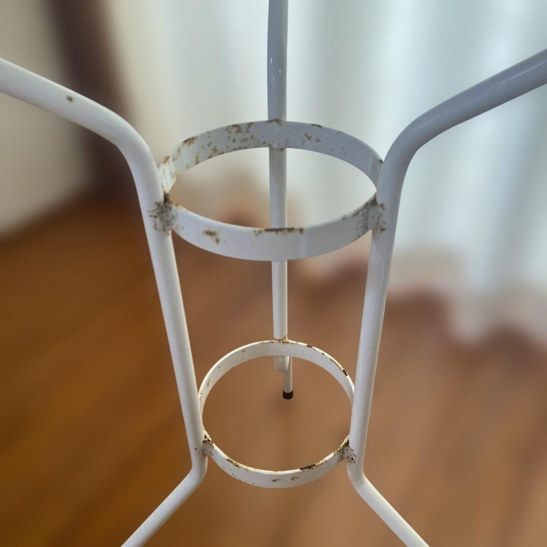 ビンテージホーロースタンド付きホーローボール2点