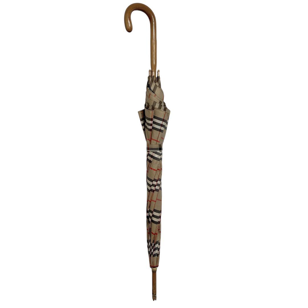 BURBERRY 長傘　雨傘　ノバチェック　シャドーホース　ヴィンテージ