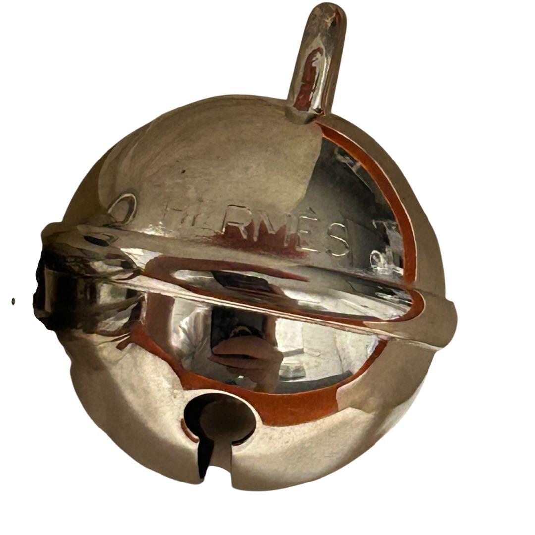 HERMES エルメス スカーフリング ツイリーリング ベル 鈴 シルバー