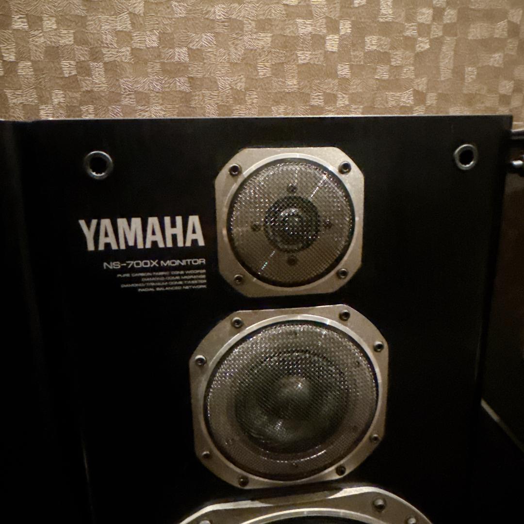 ②YAMAHA NS-700X ペアスピーカー シリアル同番 日本製 モニター