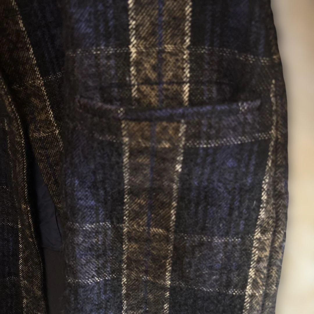 【BEATING HEART】ツイードコート　ウール　モヘヤ　アルパカ混　日本製