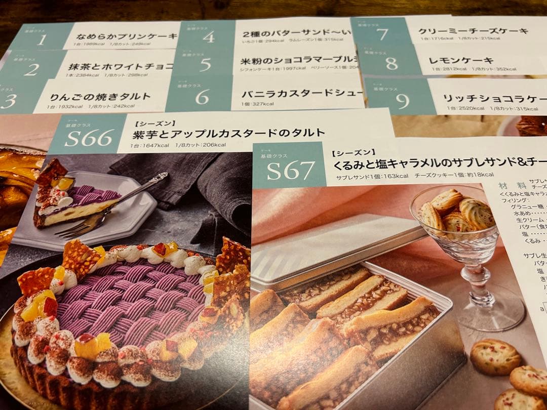 ABCクッキング　ケーキ　基礎レシピ　原本