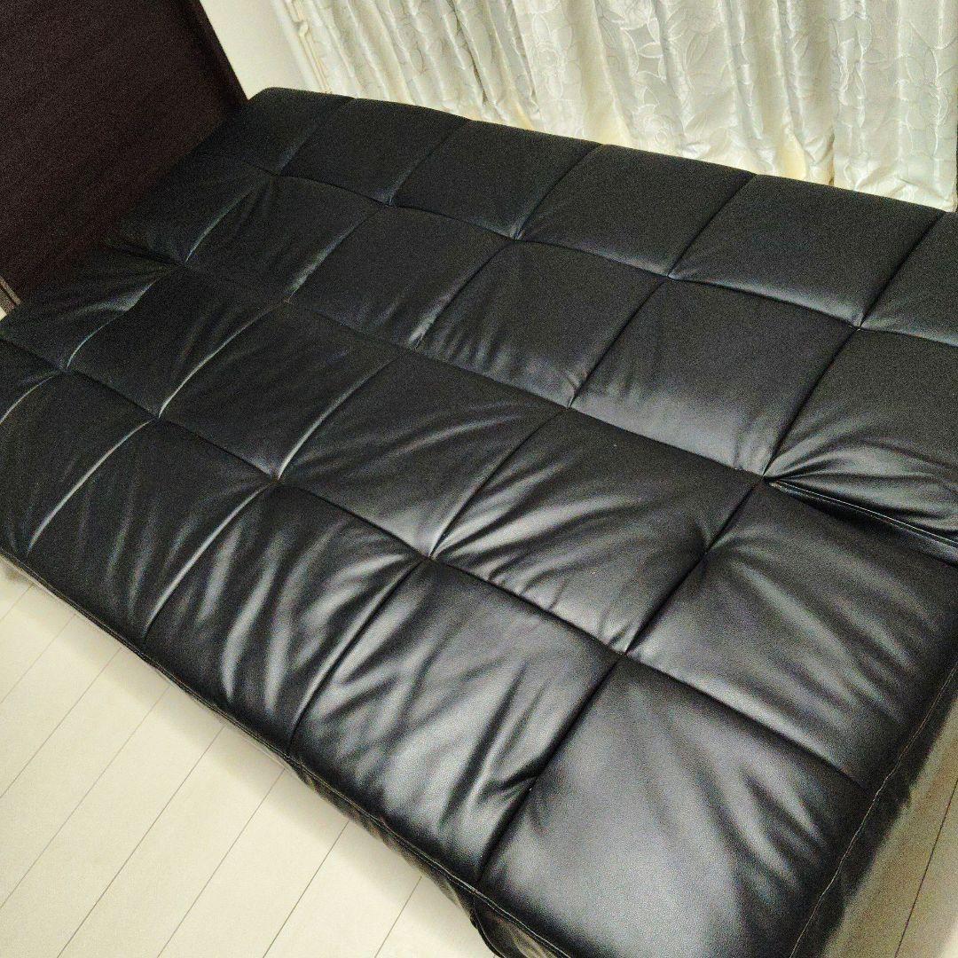 ソファベッド♪合皮♪Nシールド♪リクライニング