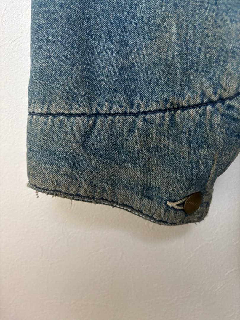 Carhartt デニムカバーオール　カーハート　ヴィンテージ　ボロ　ジャケット