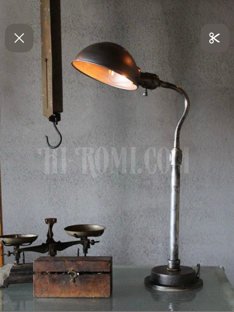 スタンドライト アンティーク 照明 インダストリアル ビンテージ インテリア