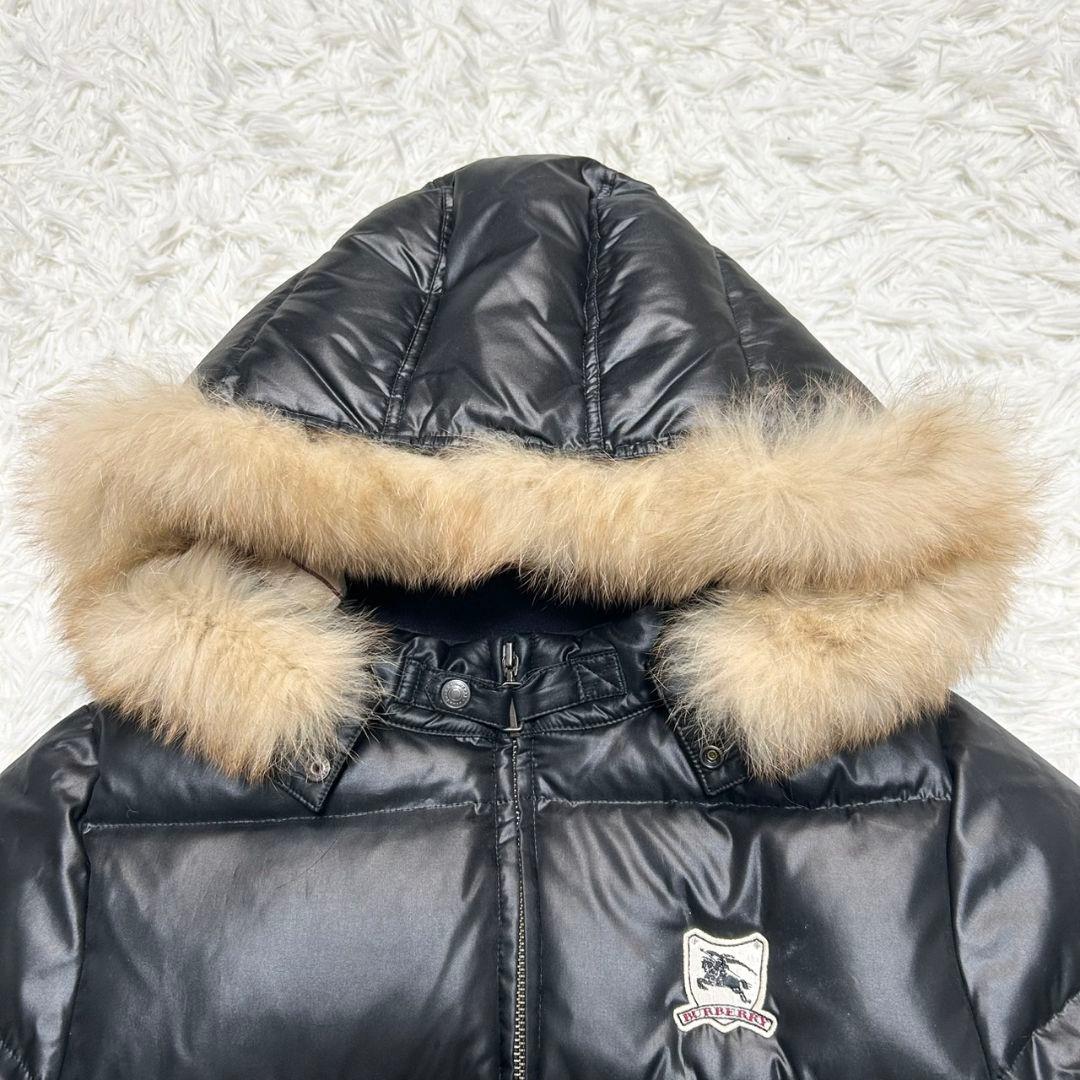 【美品】バーバリー ダウンジャケット ノバチェック 3way 取り外し可 130