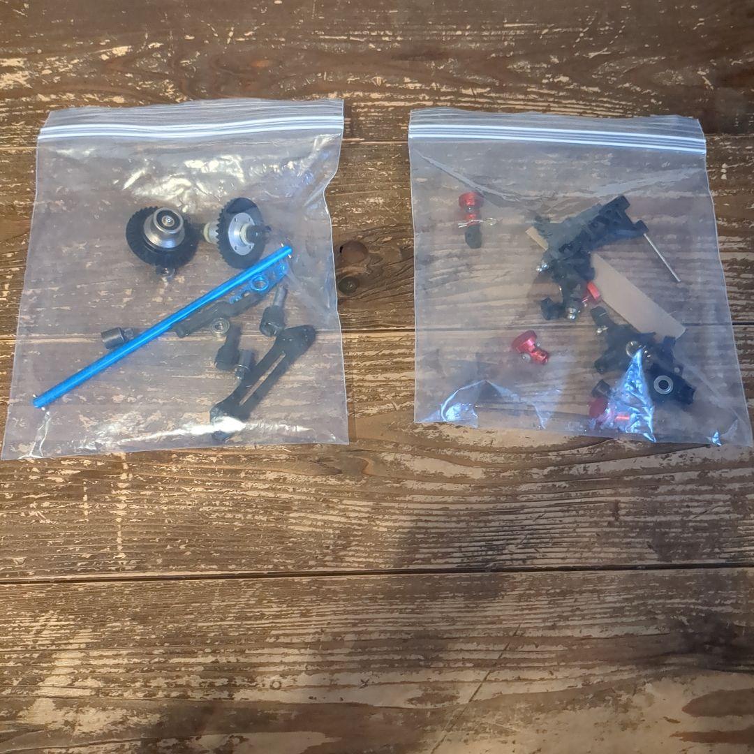 タミヤTT-01 ドリフト仕様　ボディー・プロポ・メカ類付き