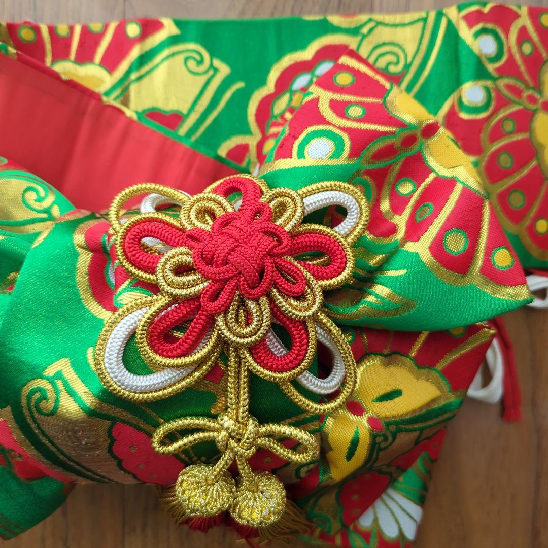 七五三　三歳　女の子　生絹　着物セット