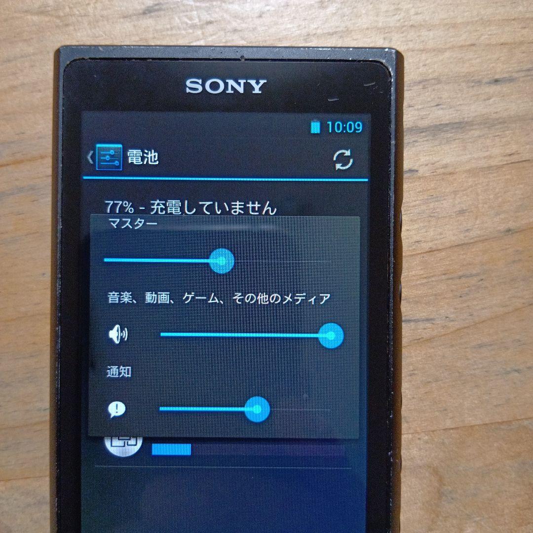 SONYウォークマンNW-ZX2 バッテリー交換済ジャンク品扱い