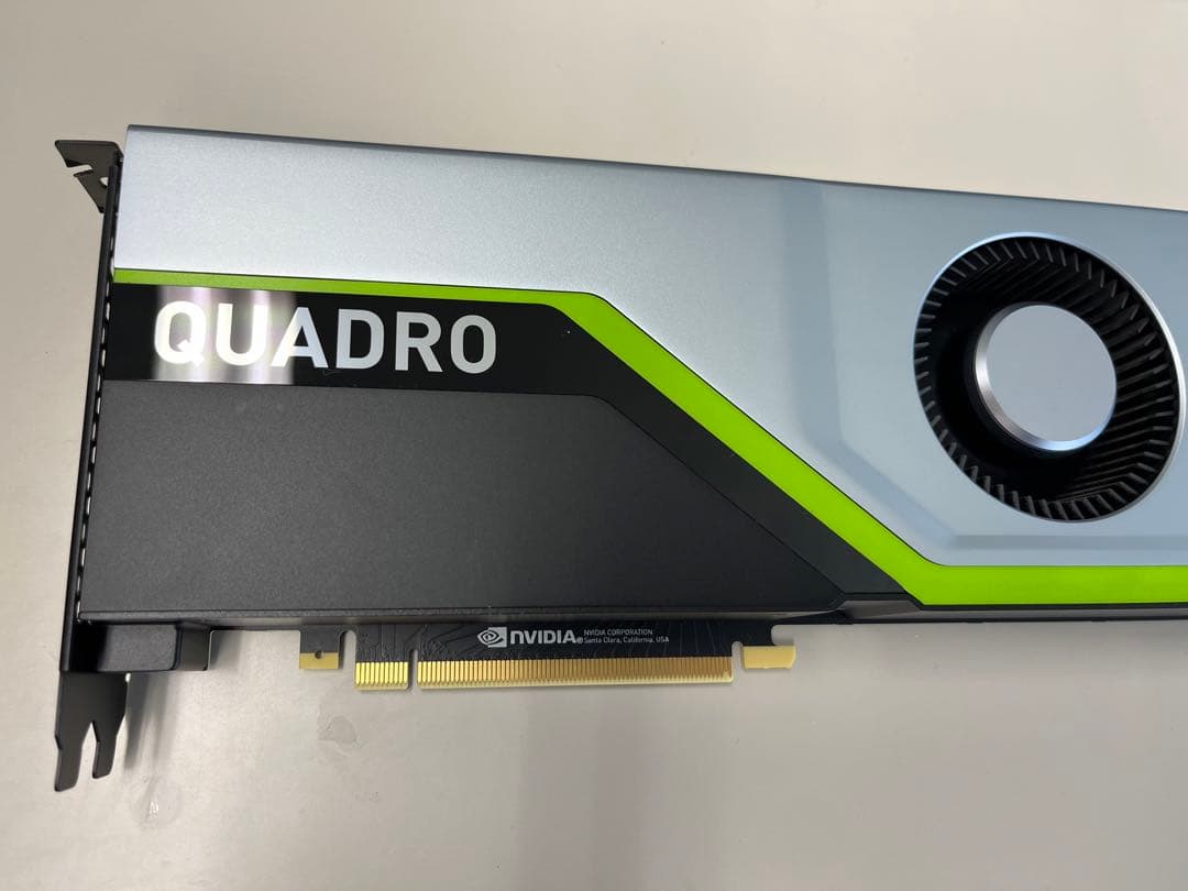 NVIDIA QUADRO RTX5000 グラフィックボード 16GB 中古品