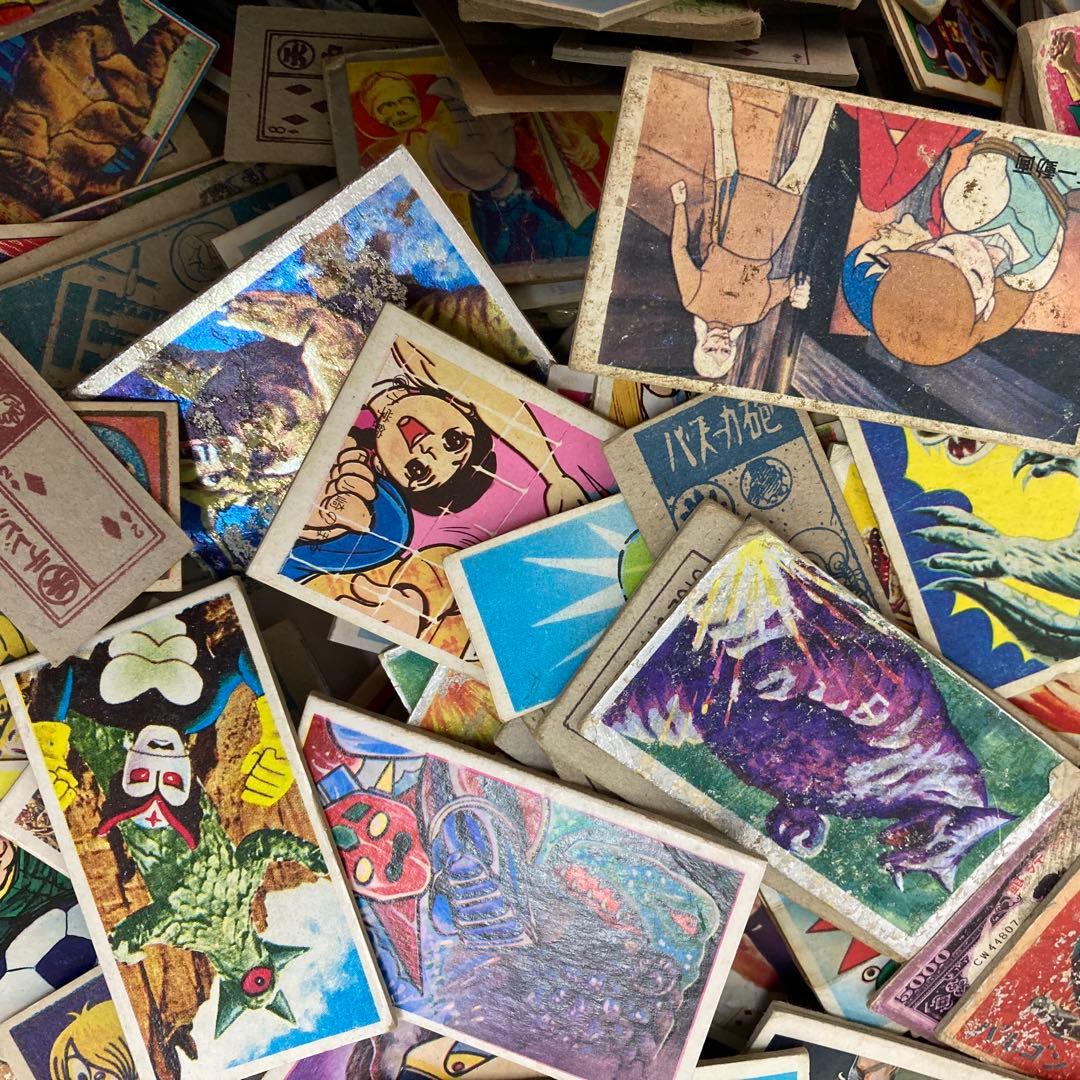 f890-34 昭和めんこ 面子 メンコ 大量　600枚以上