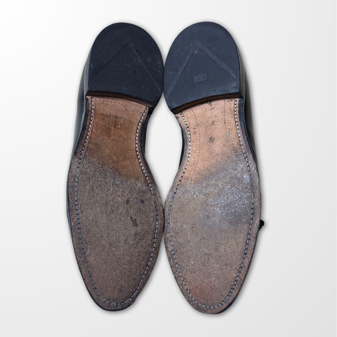 アレンエドモンズ Grayson タッセルローファー 9.5C バーガンディ