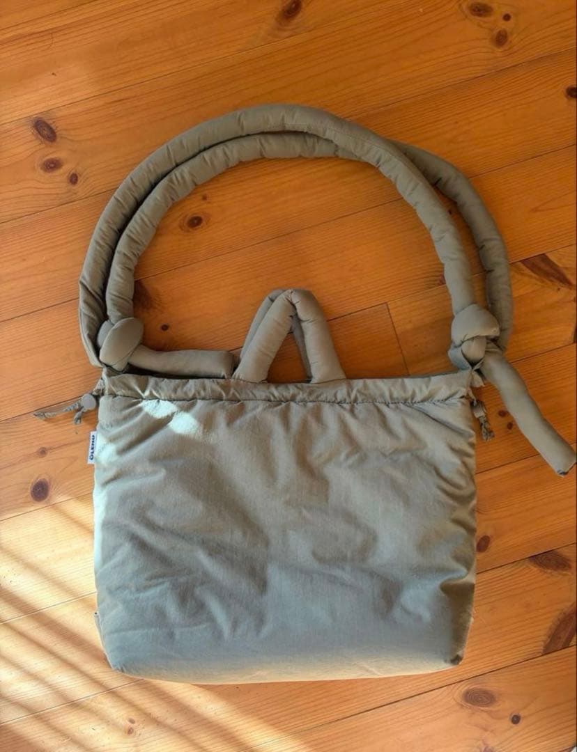 OLEND ONA SOFT BAG ライトグリーン　セージ