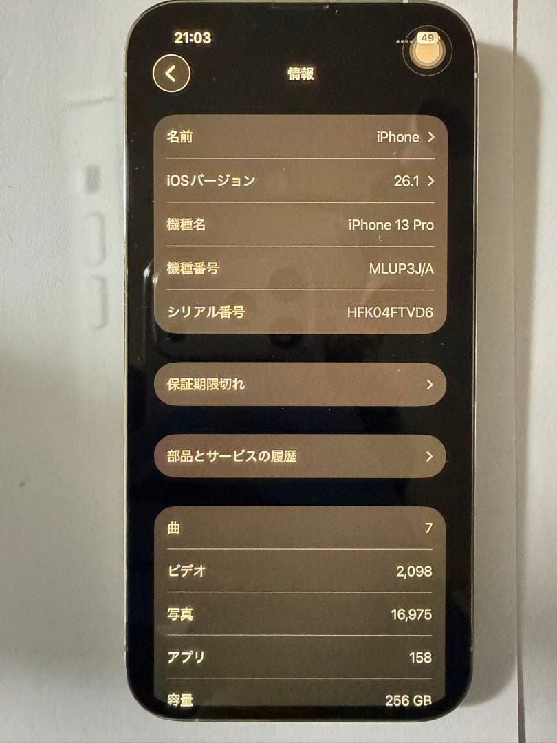 GK Katsu Apple iPhone 13 Pro シルバー 本体