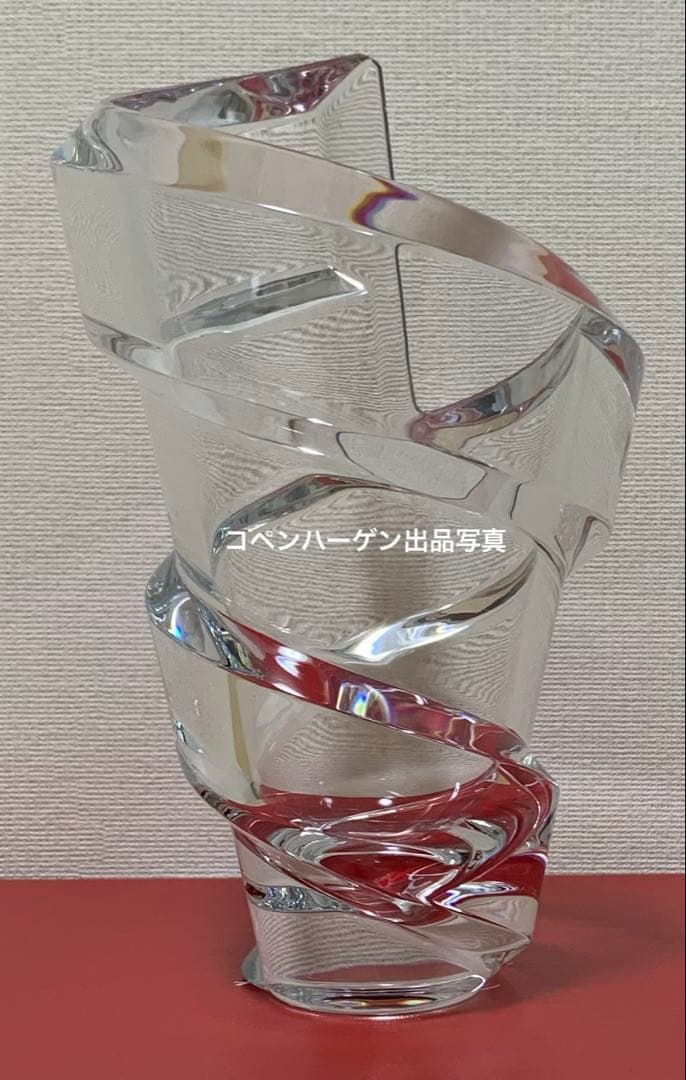 廃盤★箱保管★Baccarat バカラ スパイラル Mサイズ 高さ20cm