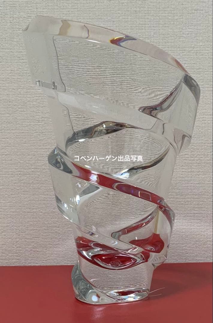 廃盤★箱保管★Baccarat バカラ スパイラル Mサイズ 高さ20cm