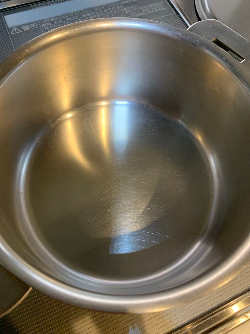 クリステルL深鍋16&20cm クッキングバスケット　ウォールナットハンドル