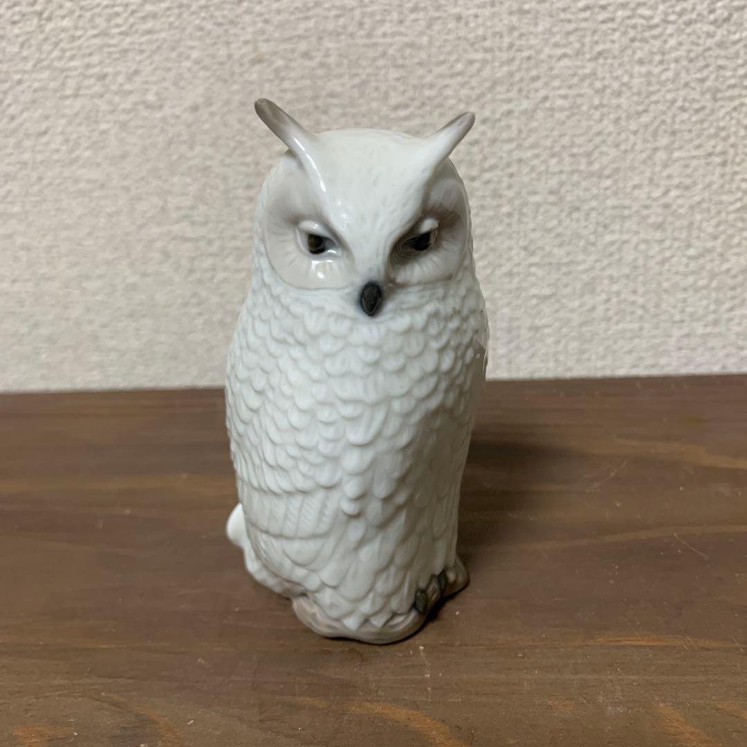 ロイヤルコペンハーゲン　フクロウ　ミミズク　置物　陶器