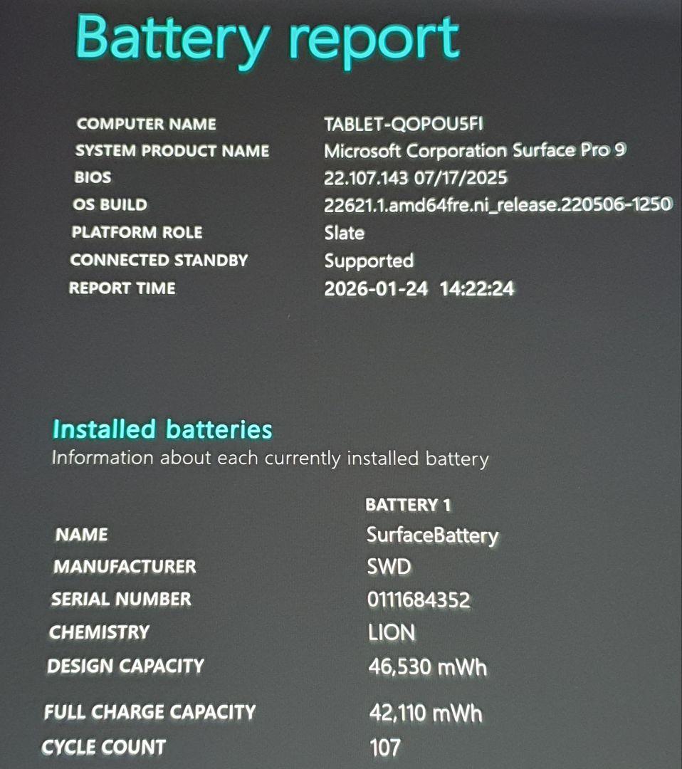 Windowsタブレット本体 surface pro9/ i5 / 16G /256G