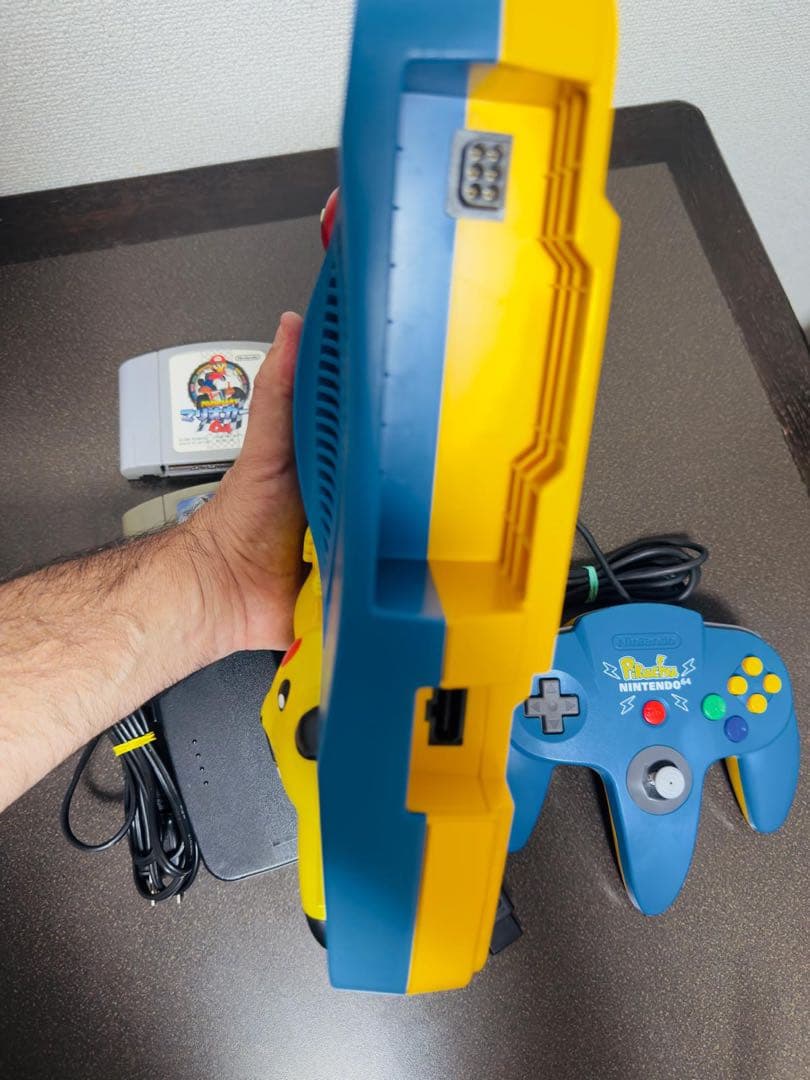 NINTENDO 64 PIKACHU ブルー ピカチュウ バージョン