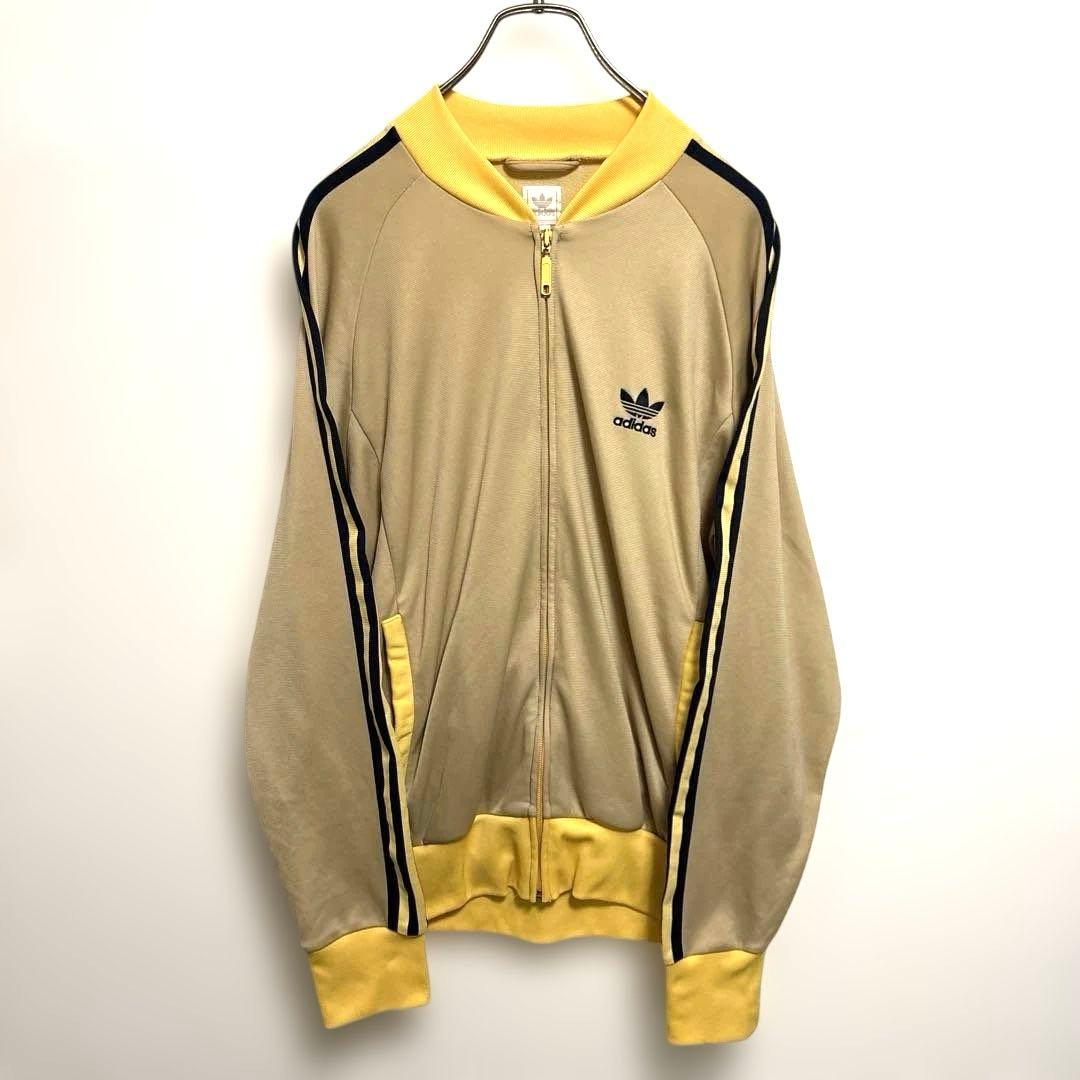 90sATPモデル希少色ベージュadidasアディダストラックジャケットジャージ