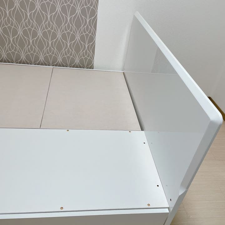 ＊値下げ中＊  ニトリ 収納付きベッドフレームダブル『メリッサ3』