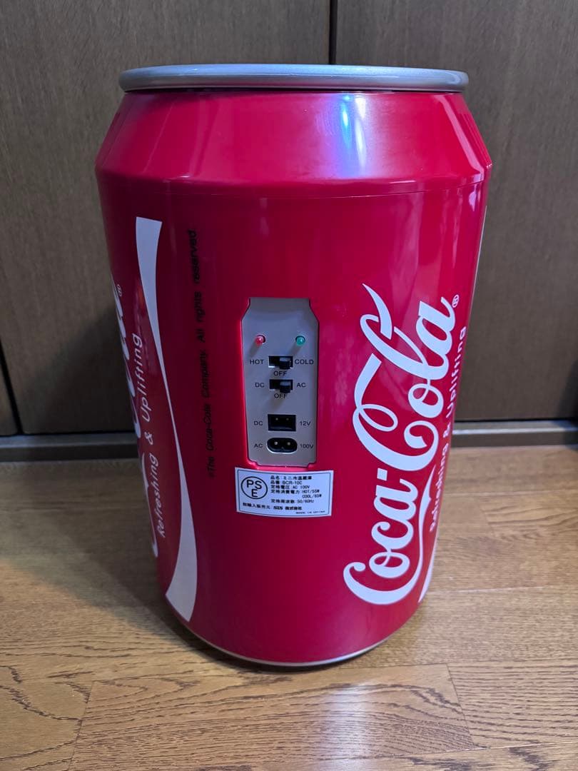 最終値下げ レア 新品未使用 コカ・コーラ 缶型保冷温庫 レッド BCR-10C