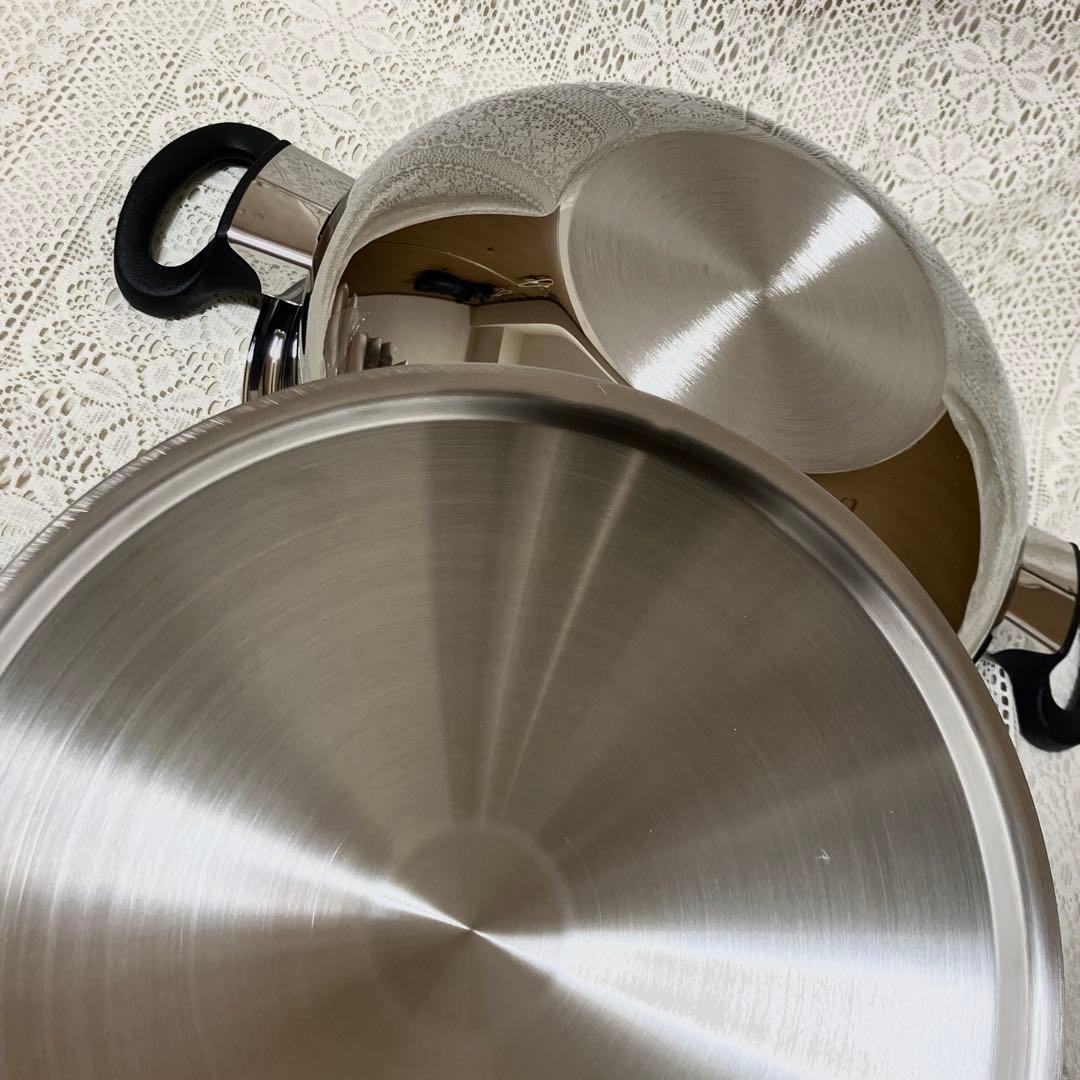 Amway Queenアムウェイ クイーンクック　ウォック　中華鍋　両手鍋