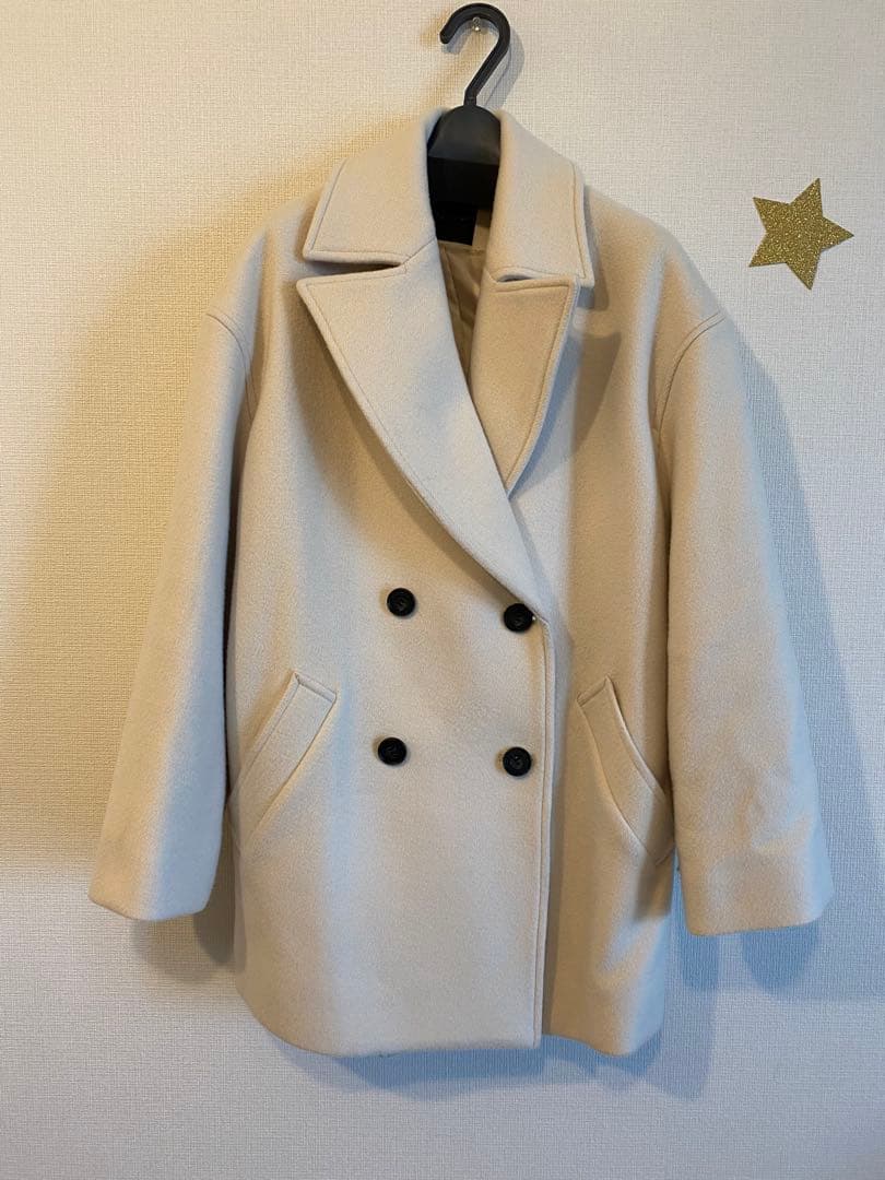 スーパー140ビーバーミドルPコート LEMON アーバンリサーチロッソ