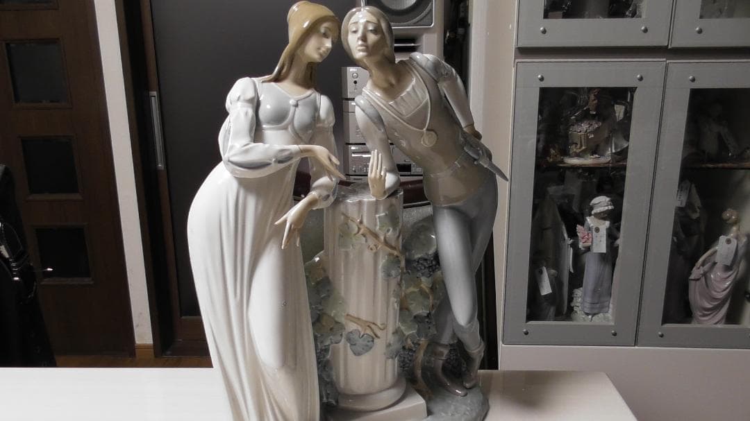 LLADRO　リヤドロ【ロミオとジュリエット】大型45ｃｍ 　リアドロ L304