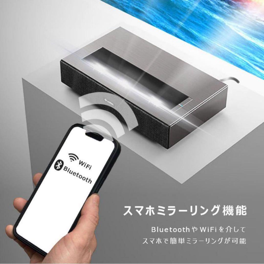新品未開封 LOOZER SP02 短焦点プロジェクター 4K ミラーリング