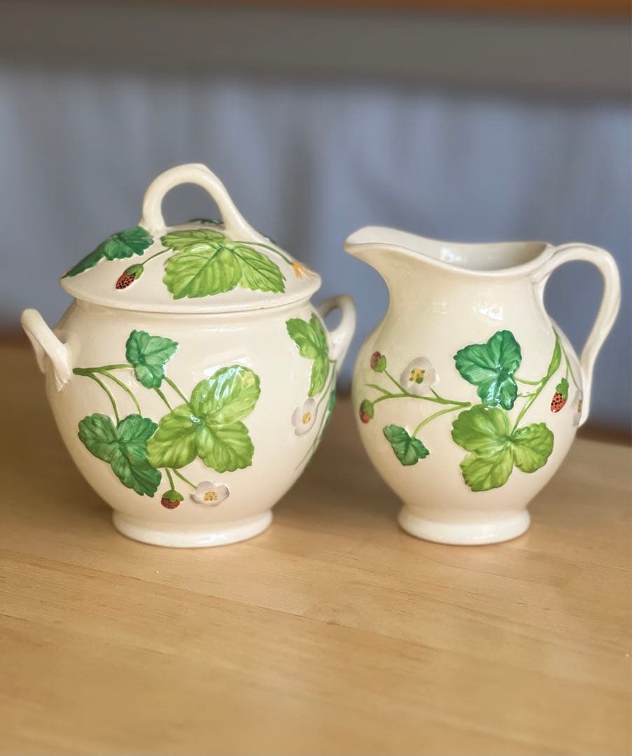 ミントン　ヴィクトリアストロベリー シュガー&クリーマー　