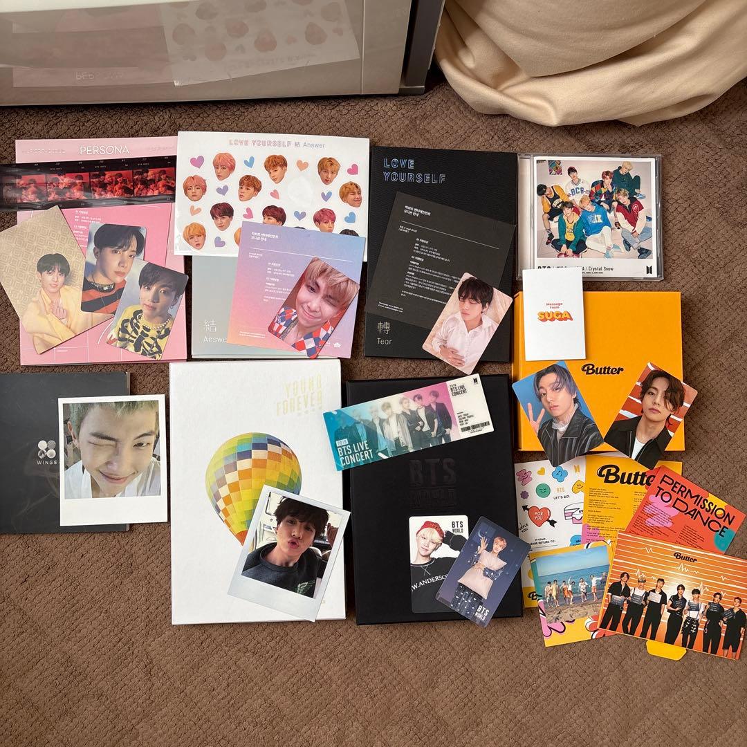 BTSLIVEDVD、CD、アルバム計17点まとめ売り(その他フォトカード等)