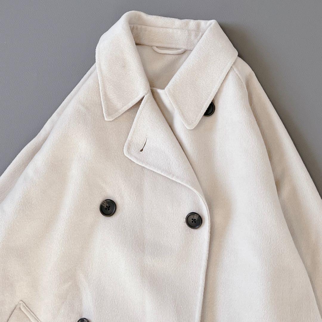 美品✨23AW ユナイテッドアローズ　リバーポンチョコート　2way ロング