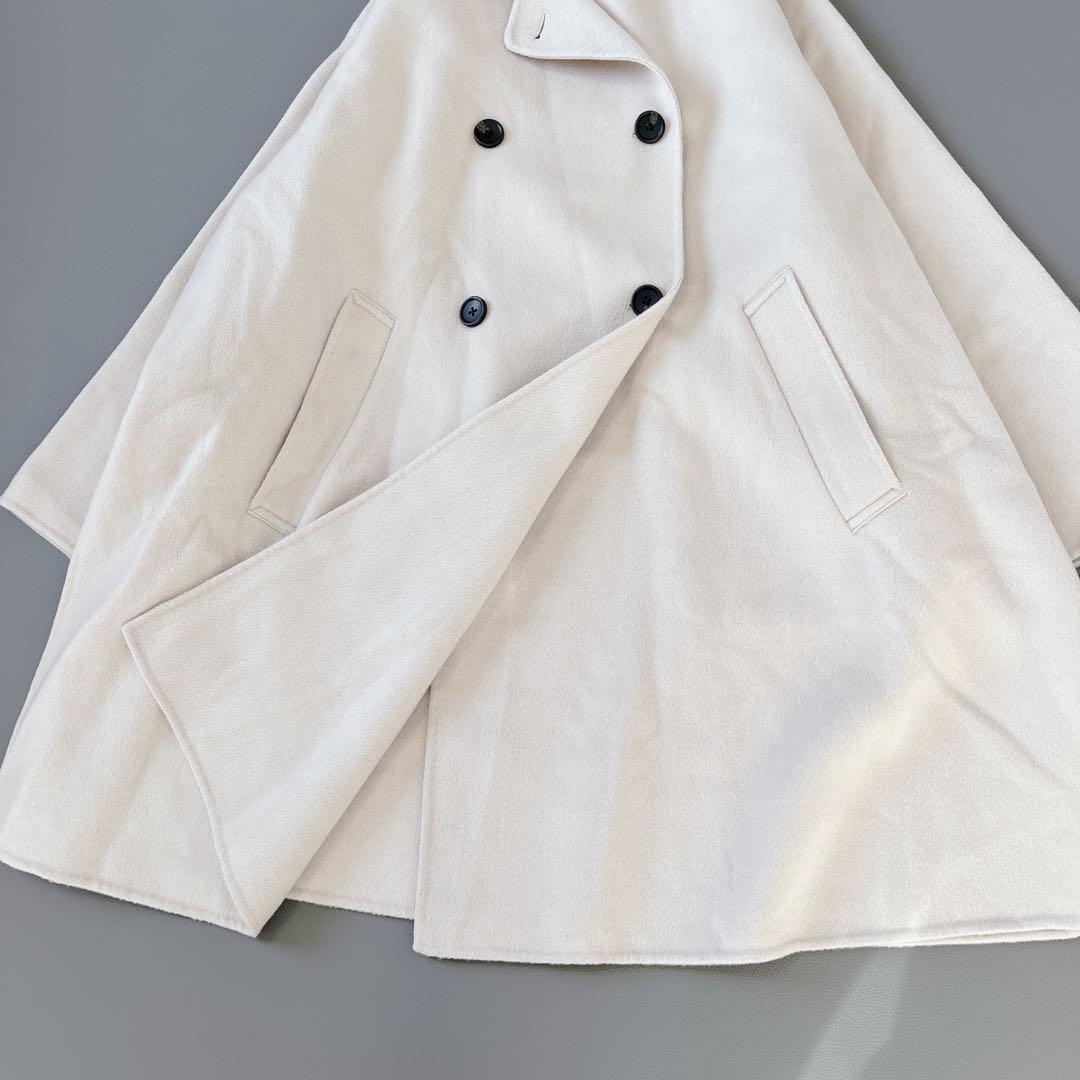 美品✨23AW ユナイテッドアローズ　リバーポンチョコート　2way ロング