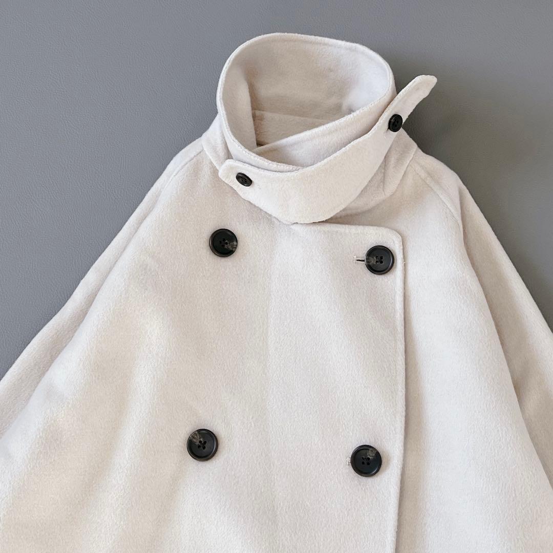 美品✨23AW ユナイテッドアローズ　リバーポンチョコート　2way ロング