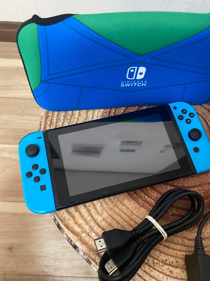 Nintendo Switch ニンテンドースイッチ本体　BLU/BLU 箱無し