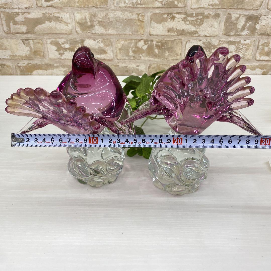 再値下！【ビンテージ】バード　フィギュリン　セット　対