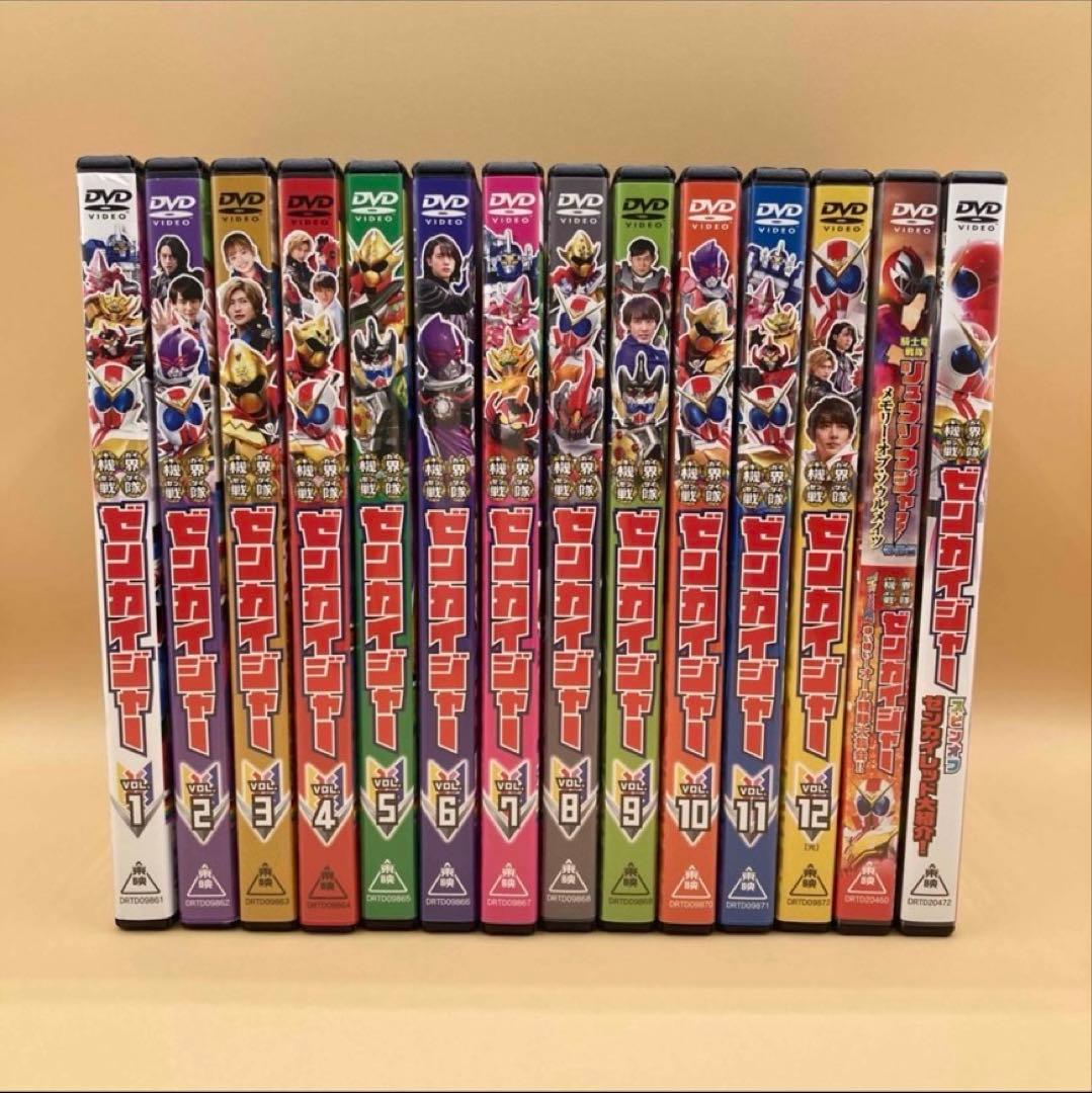 機界戦隊ゼンカイジャー　DVD 全12巻＋2本(映画など)