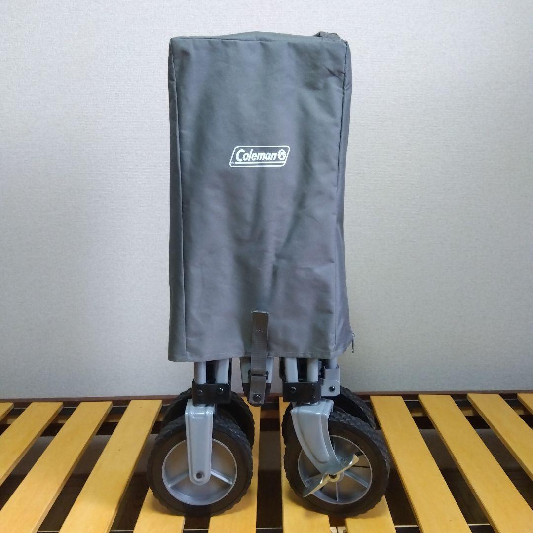 新品 Coleman キャリーカート グレー